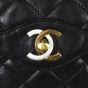 Chanel Two Tone CC Double Flap