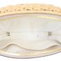 Prada Saffiano Odette Basket Handle Bag
