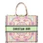 Dior Book Tote Large Embroidered Lights