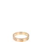 Cartier Love Wedding Band 18k Rose Gold 