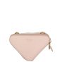 Prada Triangle Saffiano Shearling Mini Bag