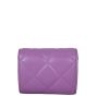 Chanel CC Card Holder on Chain | Purple