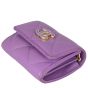 Chanel CC Card Holder on Chain | Purple