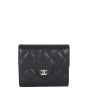 Chanel Classic Compact Wallet | Caviar 
