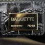 Fendi Baguette Crystal Embellished Bag Interior Stamp
