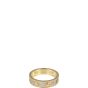 Cartier Love Wedding Band 18k Yellow Gold Diamond Paved