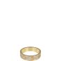 Cartier Love Wedding Band 18k Yellow Gold Diamond Paved