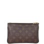 Louis Vuitton Pochette Double Zip Monogram Giant Reverse