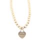 Tiffany & Co Return to Tiffany Heart Tag 18k Rose Gold Beaded Bracelet