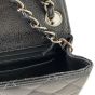 Chanel Classic Flap Mini Square | Black Quilted Caviar 