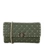 Valentino Rockstud Spike Wallet on Chain