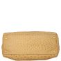 Prada Ostrich Pushlock Flap Top Handle Bag 