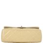 Chanel Classic Double Flap Jumbo Patent | Beige