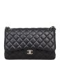 Chanel Classic Double Flap Jumbo | Black Lambskin 