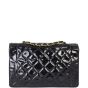 Chanel Quilted Diana Patent Flap Bag | Black 