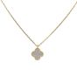 Van Cleef & Arpels Sweet Alhambra 1 Motif Mother of Pearl Necklace