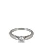 Van Cleef & Arpels Bonheur Solitaire Diamond Platinum Ring