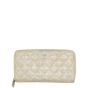 Chanel Iridescent Goatskin Zippy Wallet Front