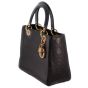 Medium Lady Dior in Black Lambskin Perspective