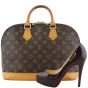Louis Vuitton Alma PM Monogram Scale