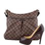 Louis Vuitton Bloomsbury PM Damier Ebene Scale
