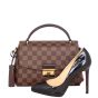Louis Vuitton Croisette Damier Ebene Shoe