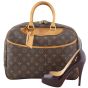 Louis Vuitton Deauville Bowling Vanity Monogram Scale