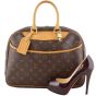 Louis Vuitton Deauville Bowling Vanity Monogram Scale