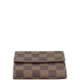 Louis Vuitton Elise Wallet Damier Ebene Base