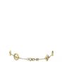 Louis Vuitton Fleur 18k Gold Chain Bracelet Back