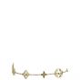 Louis Vuitton Fleur 18k Gold Chain Bracelet Left