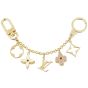 Louis Vuitton Fleur de Monogram Bag Charm Chain Full