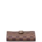 Louis Vuitton French Compact Wallet Damier Ebene Base