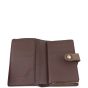 Louis Vuitton French Compact Wallet Damier Ebene Whole interior