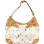 Louis Vuitton Greta Monogram White Multicolore Front