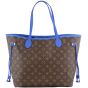 Louis Vuitton Ikat Neverfull MM Monogram Grand Bleu Back