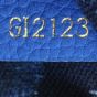 Louis Vuitton Ikat Neverfull MM Monogram Grand Bleu Code