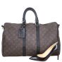 Louis Vuitton Keepall 45 Bandouliere Monogram Macassar Shoe