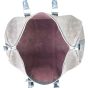 Louis Vuitton Keepall 45 Bandouliere Monogram Macassar Whole interior