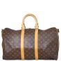 Louis Vuitton Keepall 45 Bandouliere Monogram Front