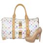 Louis Vuitton Keepall 45 Monogram Multicolore Shoe