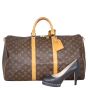 Louis Vuitton Keepall 50 Monogram Shoe