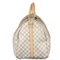 Louis Vuitton Keepall 55 Bandoulière Damier Azur Side