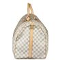 Louis Vuitton Keepall 55 Bandoulière Damier Azur Side