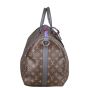 Louis Vuitton Keepall 55 Bandouliere Monogram Macassar Kim Jones Limited Edition Side