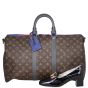 Louis Vuitton Keepall 55 Bandouliere Monogram Macassar Kim Jones Limited Edition Shoe