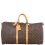 Louis Vuitton Keepall 55 Bandouliere Monogram Front