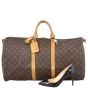 Louis Vuitton Keepall 55 Bandouliere Monogram Shoe