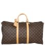 Louis Vuitton Keepall 55 Bandouliere Monogram Front