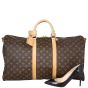 Louis Vuitton Keepall 55 Bandouliere Monogram Shoe
